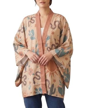 Saachi Cactus Short Topper - Brown