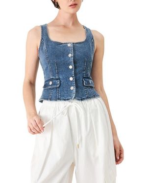FREEMARKET Vest - Blue