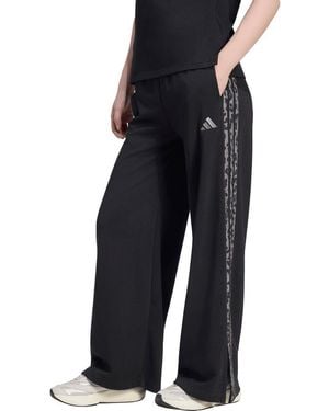 adidas Wide Leg Pants - Black