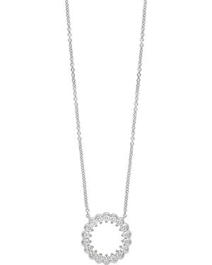 Bony Levy Liora Diamond Circle Pendant Necklace (Nordstrom Exclusive) - Metallic