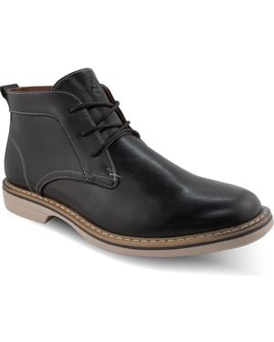 Deer Stags Garfield Plain Toe Chukka Boot - Black