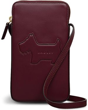 Radley Hadley Lane Medium Phone Crossbody Bag - Purple