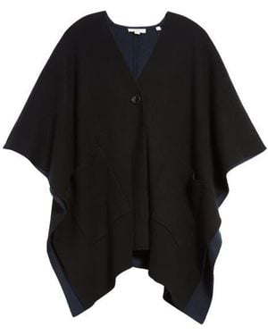 Vince Wool & Cashmere Cape - Black