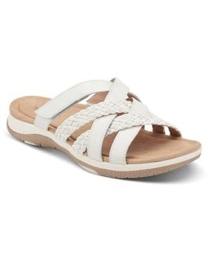 Rockport Sedona Slide Sandal - White