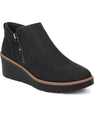 Dr. Scholls Lizzie Cloud Wedge Bootie - Black