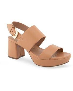 Aerosoles Camilia Pump Heel Sandals - Brown