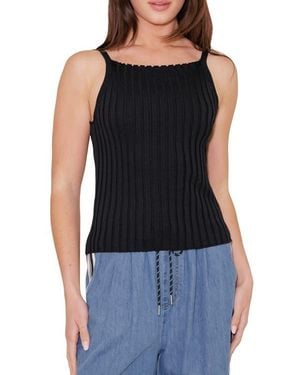 FREEMARKET Rib Tank - Black
