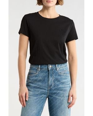 BOSS Crystal Cotton T-Shirt - Black