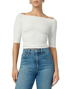 Joe's Jeans The Laura Off-The-Shoulder Top - Blue