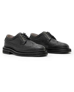 AllSaints Escher Broque Derby - Black