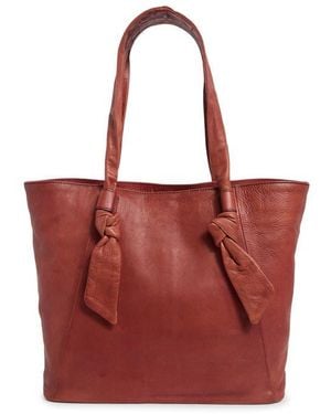Frye Nora Knotted Strap Tote Bag - Red
