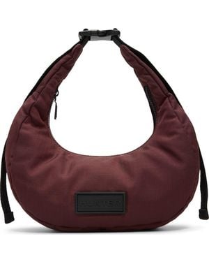 HUNTER Mini Crescent Crossbody Bag - Purple