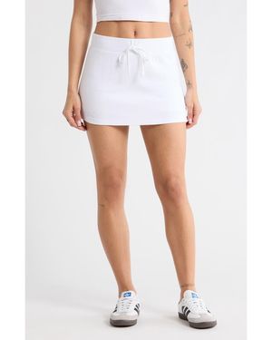 Abound Jersey Miniskort - White