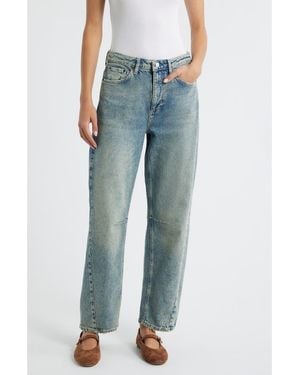 Rails Samo High Waist Straight Leg Jeans - Blue
