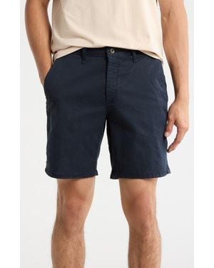 Rag & Bone Classic Stretch Cotton Chino Shorts - Black