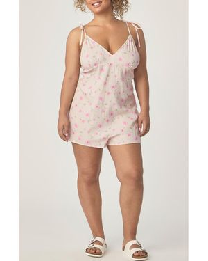 Florence By Mills Organic Cotton Romper - Pink