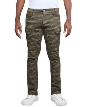 Xray Jeans Slim Fit Cargo Pants - Black