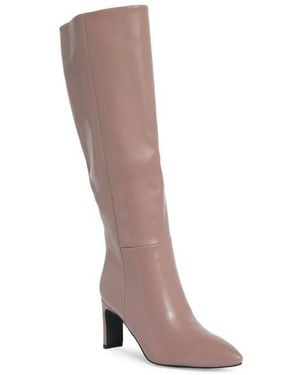 Billini Antoinette Faux Leather Knee High Boot - Brown