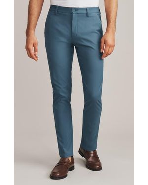 Rhone Gotham Slim Fit Water Repellent Pants - Blue