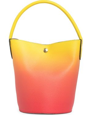 Longchamp Épure Tie Dye Bucket Bag - Yellow