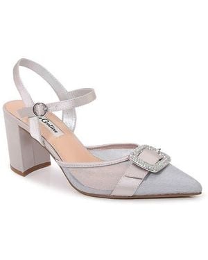 Lady Couture Bianca Slingback Pump - White