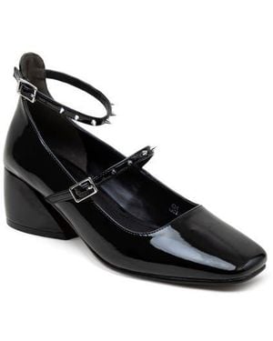 Lisa Vicky Saint Mary Jane Pump - Black