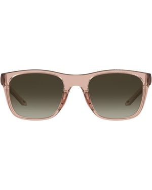 Under Armour 55Mm Square Sunglasses - Brown