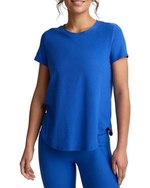 Beyond Yoga Featherweight On The Down Low T-Shirt - Blue