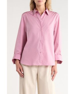 Twp Next Morning Cotton Shirt - Pink