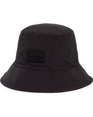 Kate Spade Rubber Patch Bucket Hat - Black