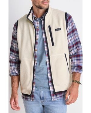 Vineyard Vines Bonfire Fleece Vest - Blue