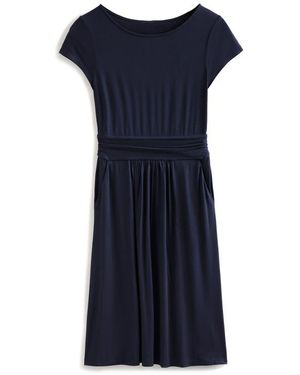 Boden Amelie Print Jersey Dress - Blue