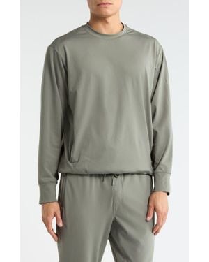 90 Degrees Crewneck Sweatshirt - Gray