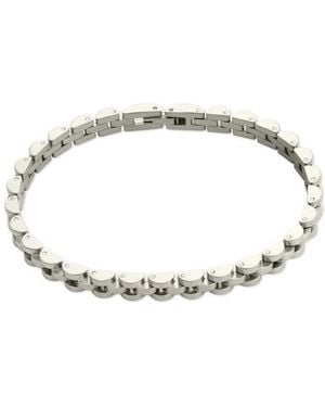 Sterling Forever Dainty Thin Band Bracelet - Metallic