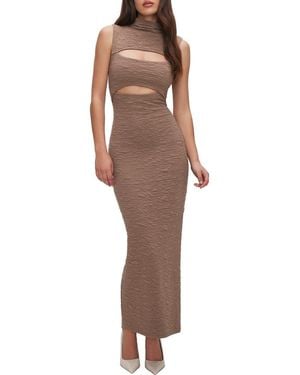 knee length dresses for ladies Donna Twist Front Tiered Maxi Dress main image 1