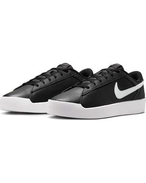 Nike Court Heritage Low Top Sneaker - Black
