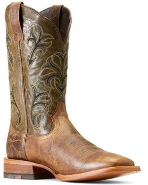 Ariat Cowboss Western Leather Boot - Brown