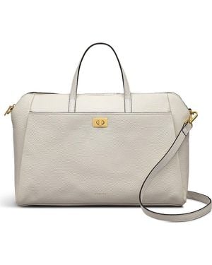 Radley Brook Avenue Medium Zip Top Satchel Bag - Gray