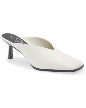 3.1 Phillip Lim Teardrop Mule - White