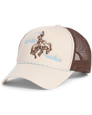 Worn/West Apres Rodeo Trucker Hat - Natural