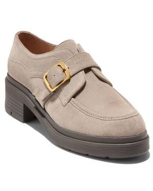 Cole Haan Carlitta Monk Strap Loafer - Brown