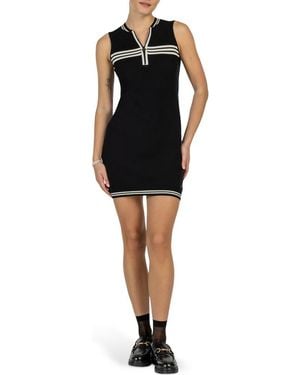 Golf Linx 18 Parluxe Pima Cotton Minidress - Black