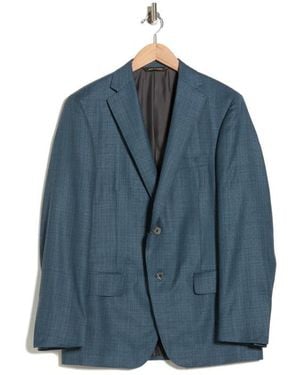 Heritage Gold Wool Sport Coat - Blue