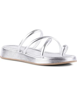 Seychelles Rule The World Platform Wedge Sandal - White