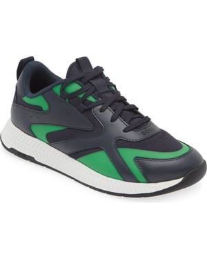 BOSS Titanium Runn Sneaker - Green