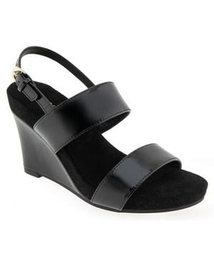 Aerosoles Petra Slingback Wedge Sandal - Black