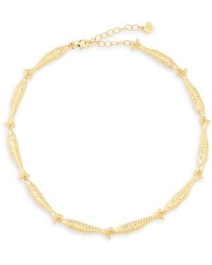 Frasier Sterling Offshore Necklace - White