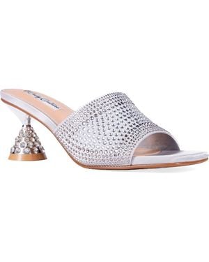 Lady Couture Fontana Slide Sandal - White