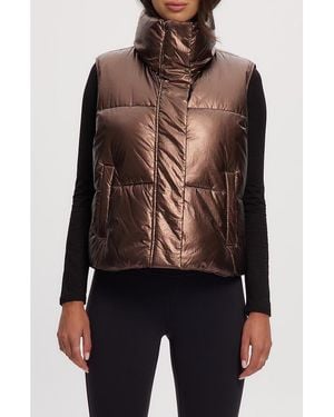 Noize Aurora Water-Resistant Puffer Vest - Black