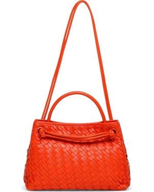 Walter Baker Hazel Woven Tote Bag - Red